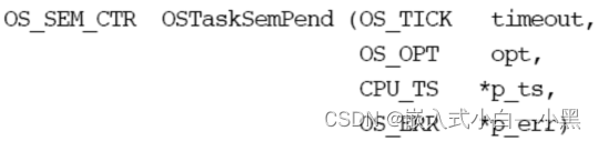 【小黑嵌入式系统第十四课】μCOS-III程序设计基础（三）——信号量（任务同步&资源同步）、事件标记组（与&或&多个任务）,在这里插入图片描述,第22张