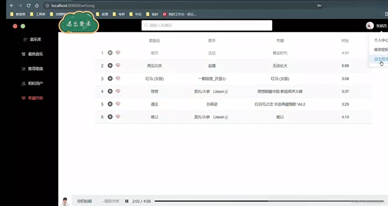 基于大数据的音乐流行趋势预测及推荐分析（Python+Spring Boot+Node.js+MySQL）,在这里插入图片描述,第12张