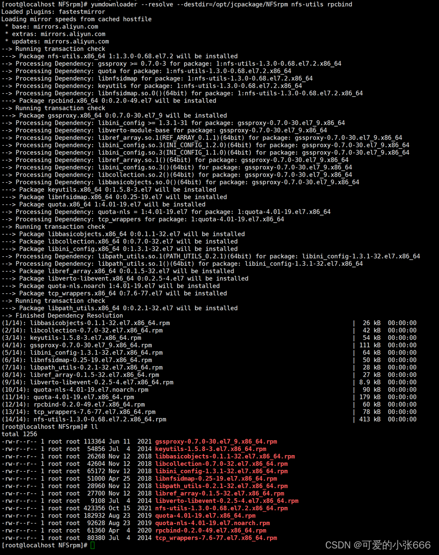 linux内网搭建NFS网络文件系统（rpm）,在这里插入图片描述,第2张