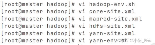 Hadoop高可靠集群搭建步骤（手把手教学）【超级详细】,图 3-22 Hadoop配置文件,第22张
