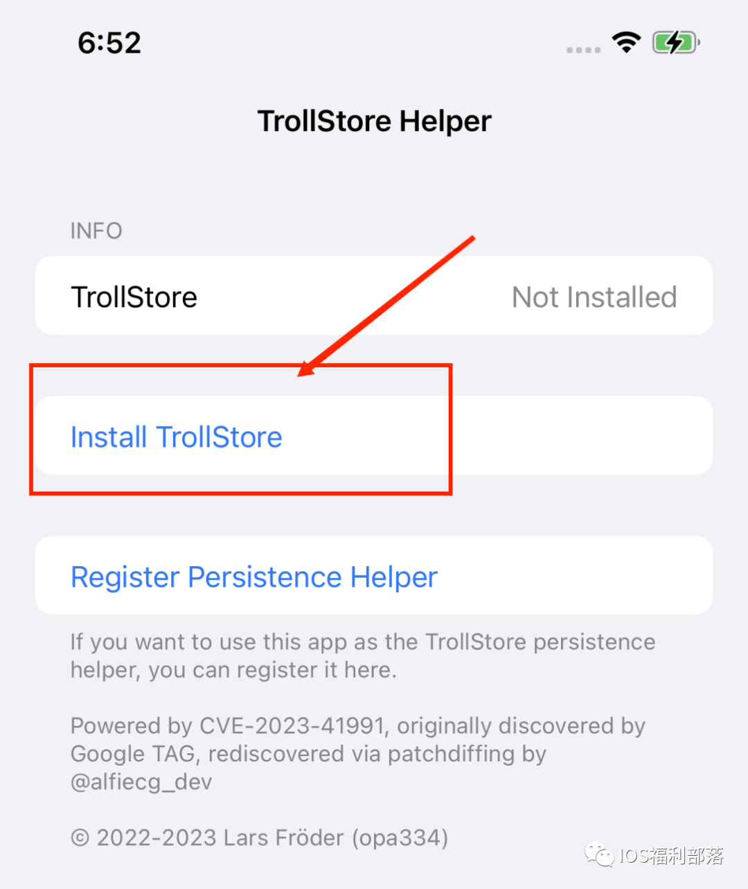 《TrollStore巨魔商店》TrollStore2安装使用教程支持IOS14.0-16.6.1,图片,第14张