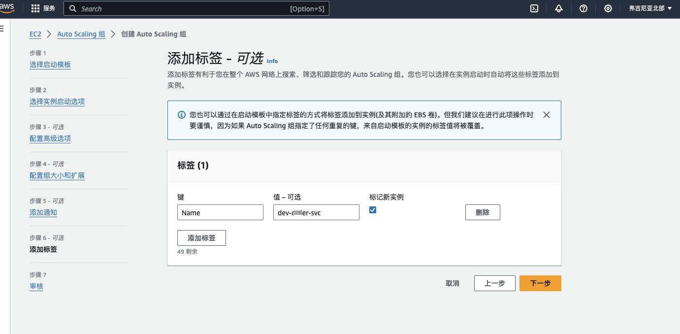 AWS CICD之二：配置CodeDeploy,标签设置,第46张