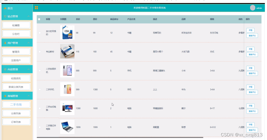 java校园二手市场交易系统的设计与实现-计算机毕业设计源码64357,第27张