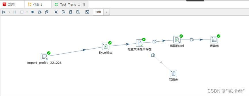 如何部署WebSpoon9.0.0(Kettle的Web版本),成功的转换示例,第4张