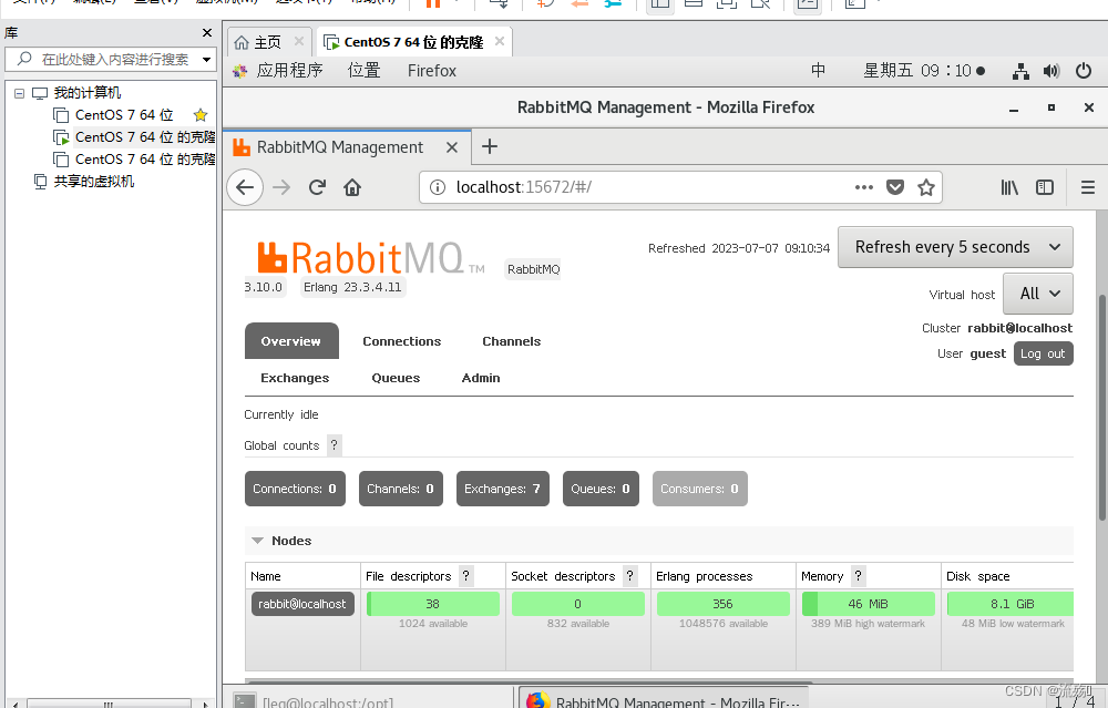 在Linux中安装RabbitMQ,第12张