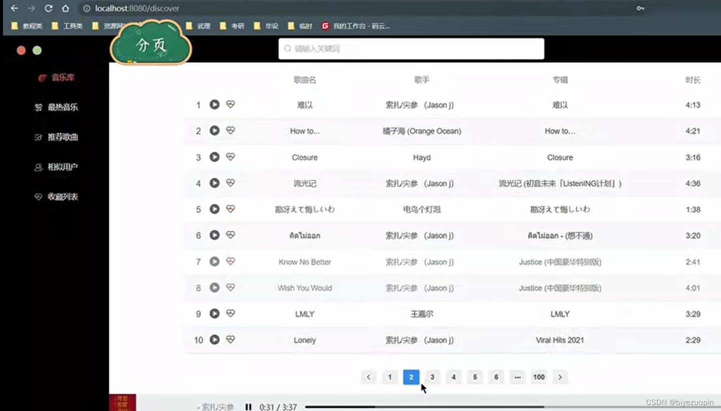 基于大数据的音乐流行趋势预测及推荐分析（Python+Spring Boot+Node.js+MySQL）,在这里插入图片描述,第8张