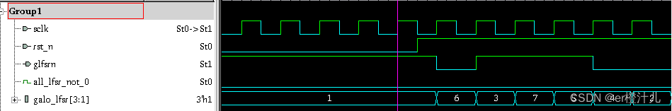 【Verilog编程】线性反馈移位寄存器（LFSR）原理及Verilog代码实现,在这里插入图片描述,第20张