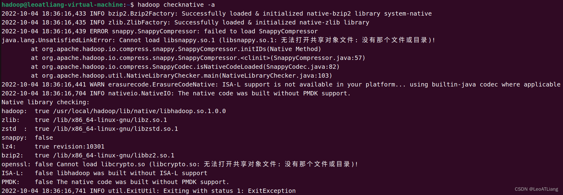 Unable to load native-hadoop library for your platform解决方法,第5张