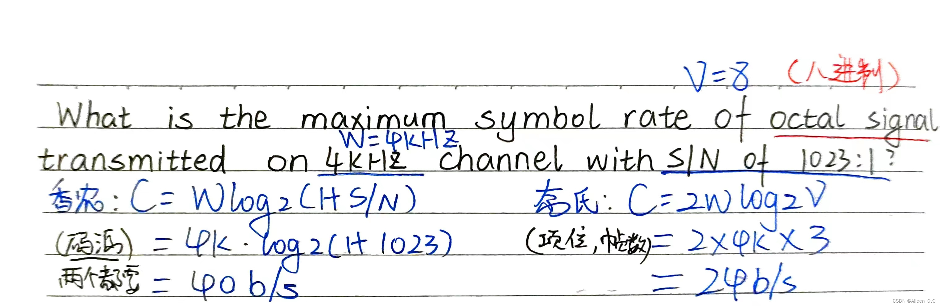 【网络奇缘】——奈氏准则和香农定理从理论到实践一站式服务|计算机网络,第11张