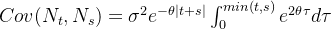 深度强化学习-DDPG算法原理与代码,Cov(N_{t},N_{s})=\sigma ^{2}e^{-\theta \left | t+s \right |}\int_{0}^{min(t,s)}e^{2\theta \tau }d\tau,第61张