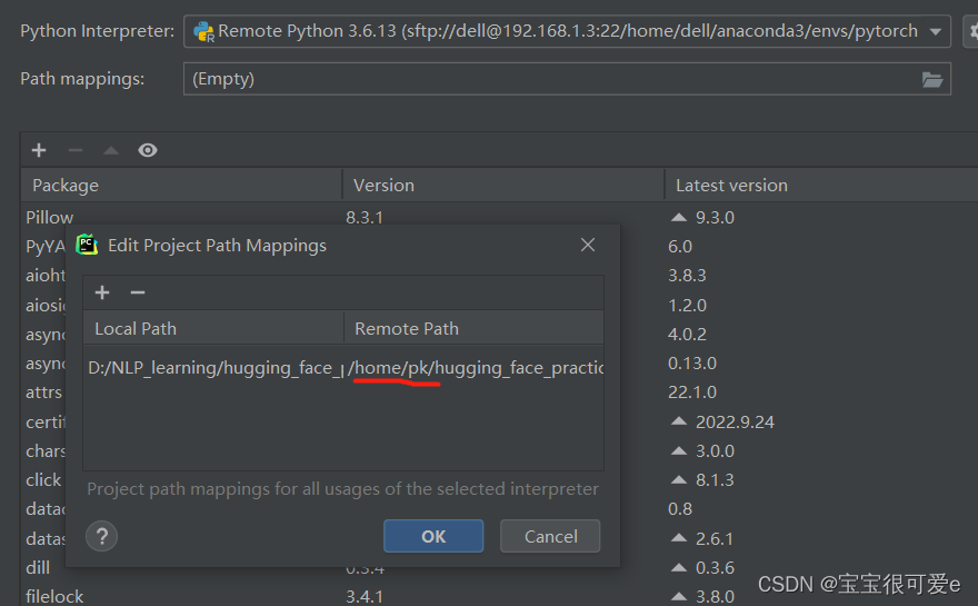 用 Pycharm 远程连接 Linux 服务器——超详细,在这里插入图片描述,第8张