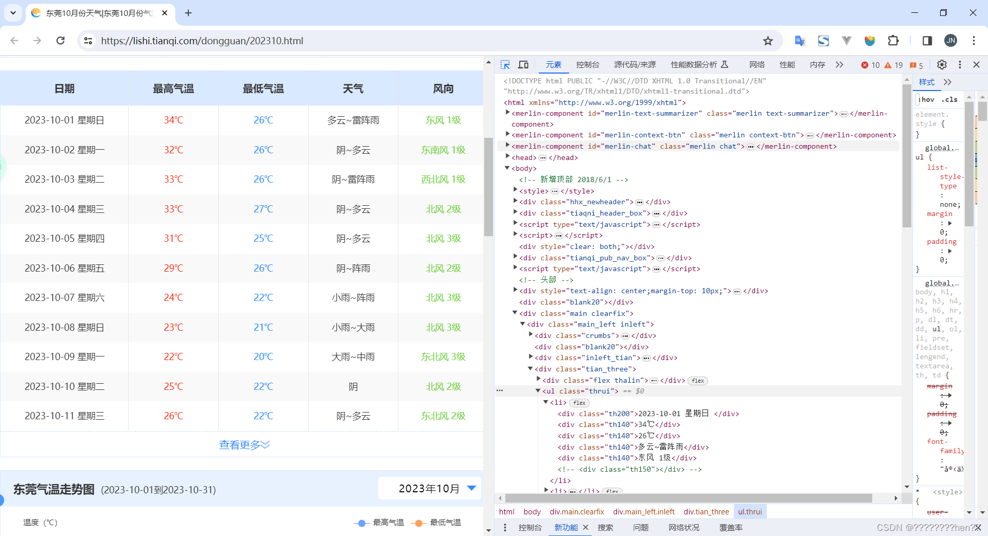 基于python的网络爬虫爬取天气数据及可视化分析（Matplotlib、sk-learn等，包括ppt，视频）,在这里插入图片描述,第1张