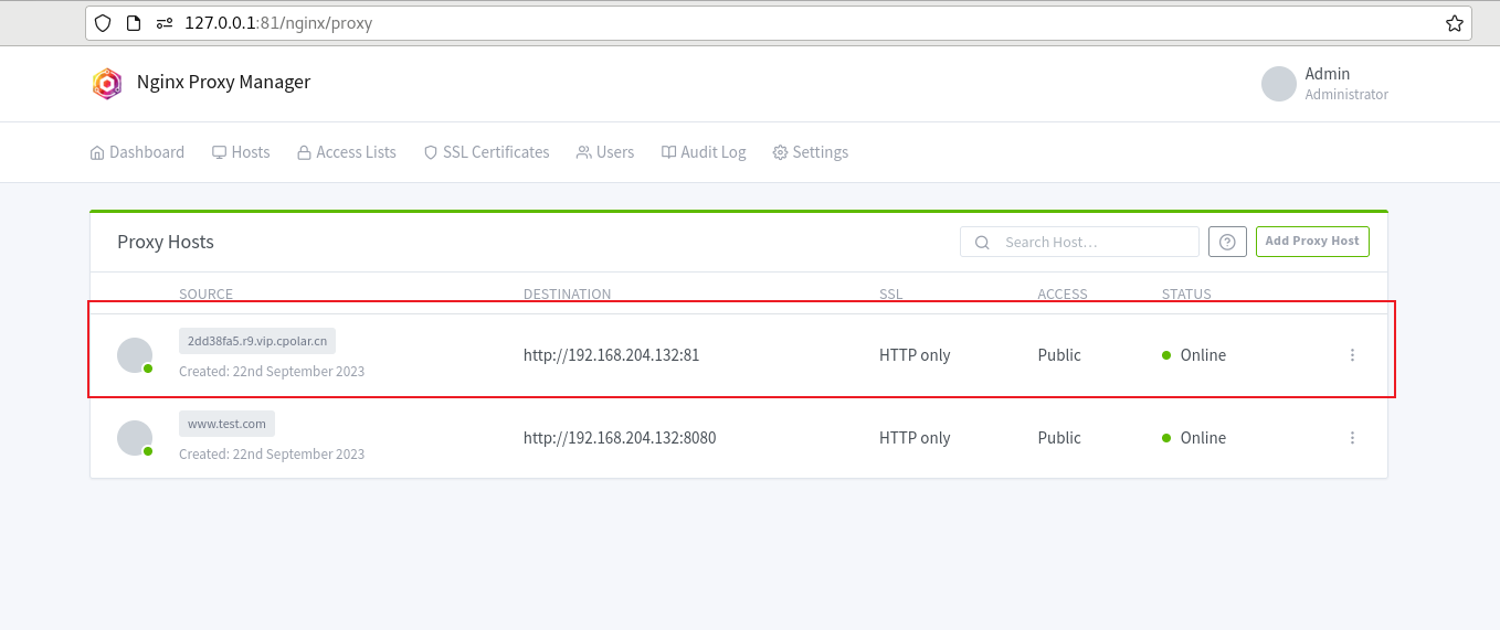 Nginx 可视化管理工具与 cpolar 配置：实现远程访问本地服务的优化,image-20230922110104945,第8张