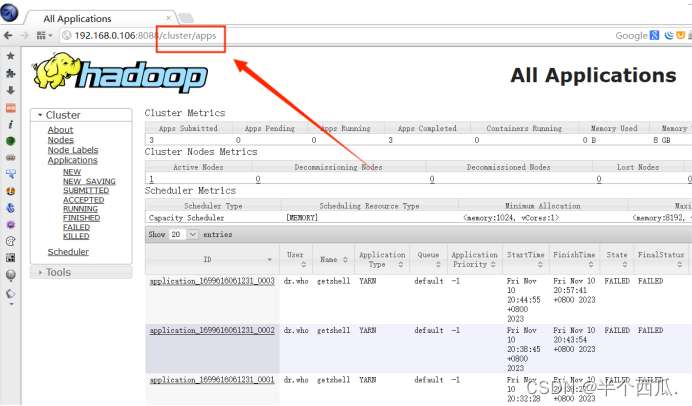 数据库安全：Hadoop 未授权访问-命令执行漏洞.,第6张