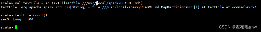 11.Linux下Spark的安装配置以及spark-shell的启动和 Spark集群环境搭建,第4张