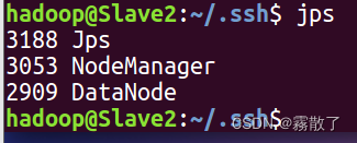 Ubuntu 16.04——Hadoop集群安装配置,查看 Slave2 服务开启情况,第30张
