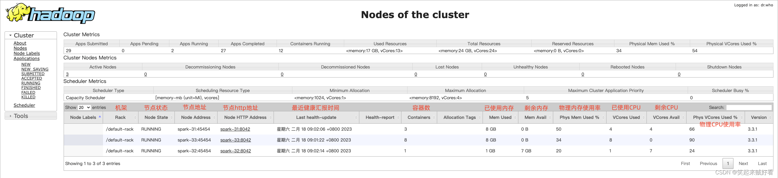 【大数据】HADOOP-Yarn集群界面UI指标项详解（建议收藏哦）,在这里插入图片描述,第2张