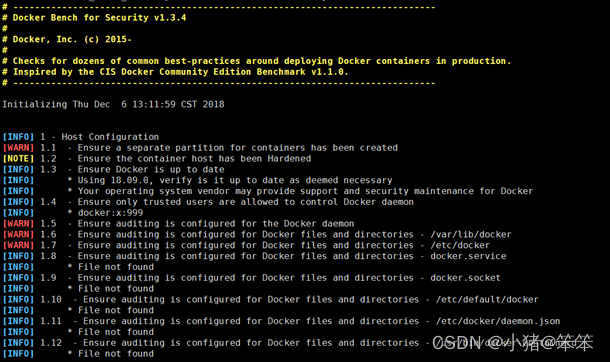 Docker-bench-security安全CIS基准测试工具,第2张