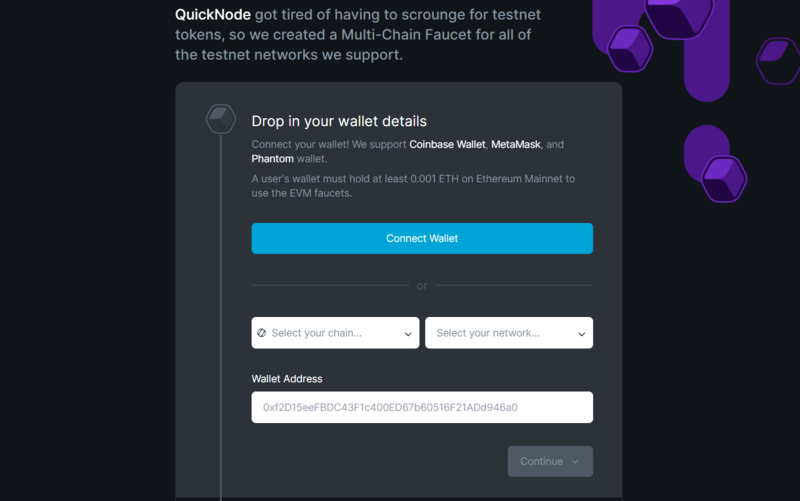 什么是 Sepolia 测试网以及如何从 Faucet 获取 Sepolia ETH,连接钱包QuickNode,第4张