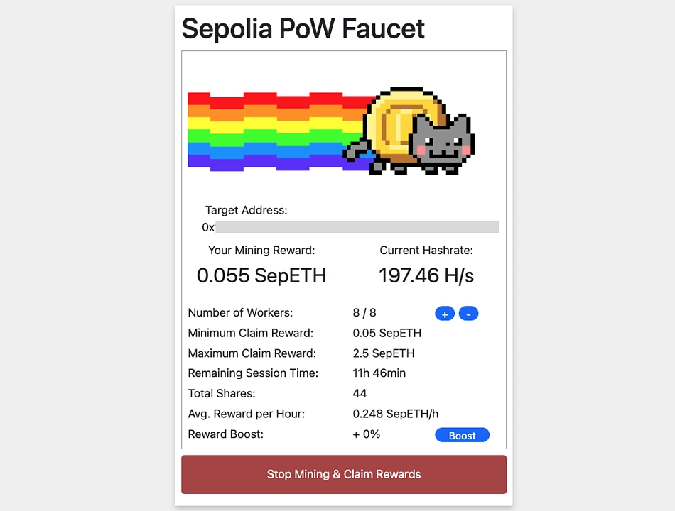 什么是 Sepolia 测试网以及如何从 Faucet 获取 Sepolia ETH,Sepolia PoW 水龙头矿 SepETH,第10张