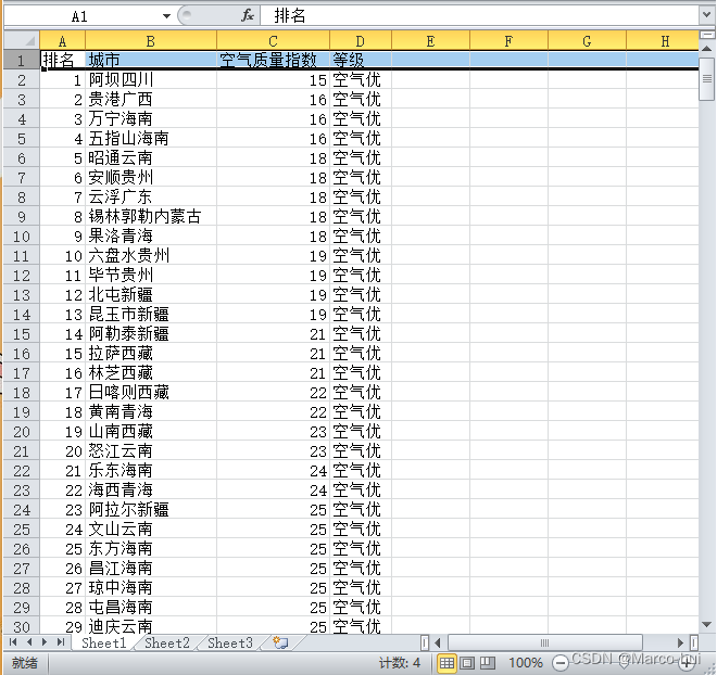 利用Excel爬取网页数据,在这里插入图片描述,第4张