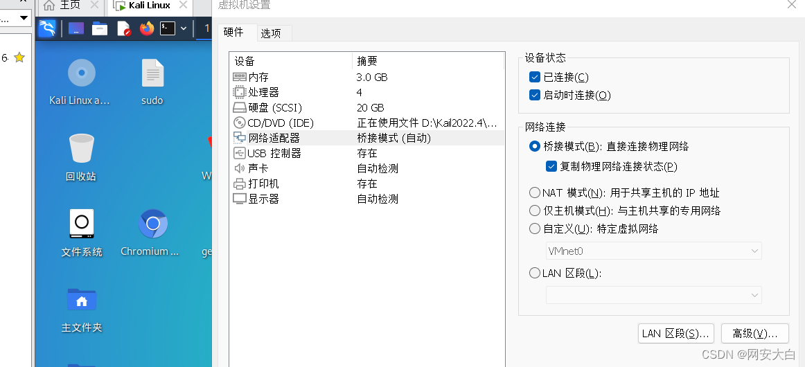 Kali Linux虚拟机无法连网,第1张