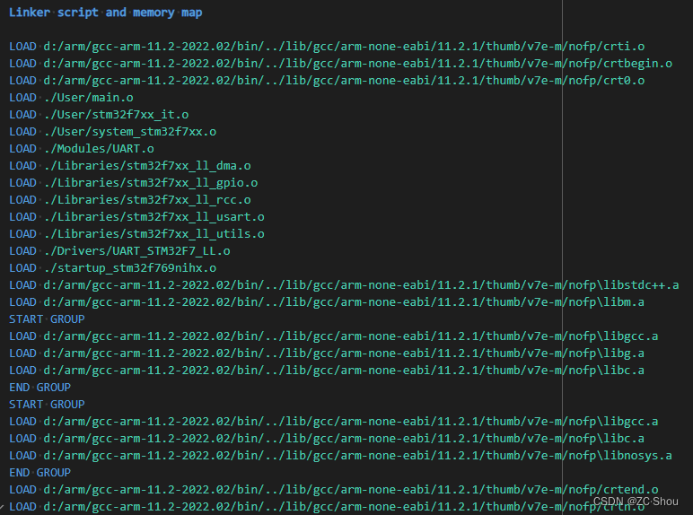 编译工具链 之四 ARM-MDK、IAR、GCC 的 .MAP 文件、.LST 文件,在这里插入图片描述,第9张