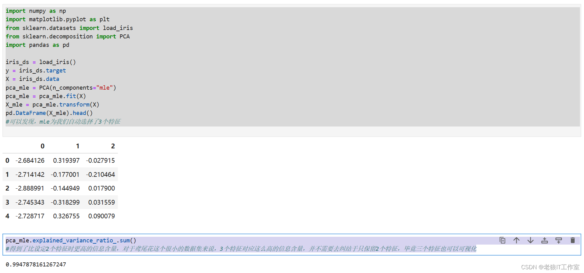 [Python] 什么是PCA降维技术以及scikit-learn中PCA类使用案例（图文教程，含详细代码）,第21张