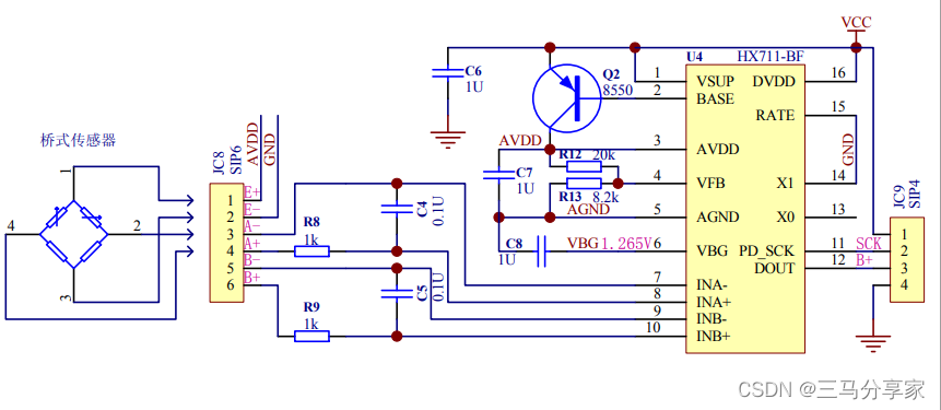 HX711压力传感器学习一（STM32）,第1张