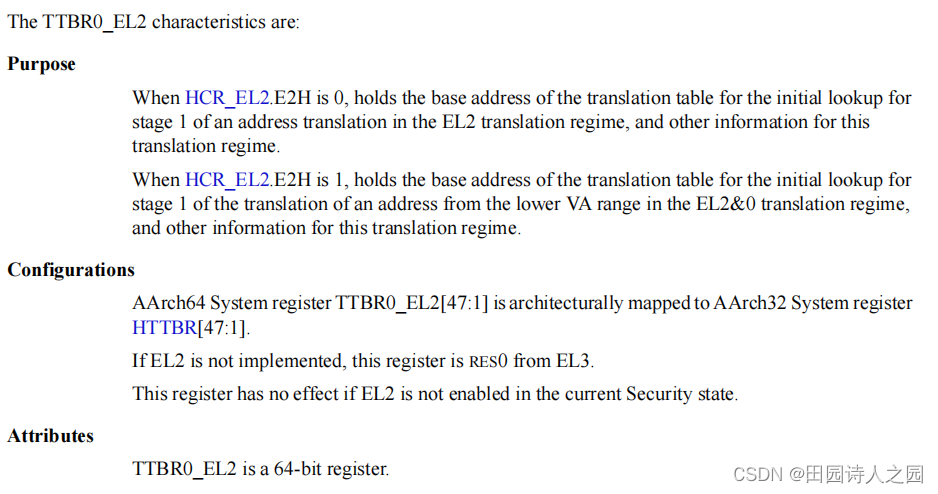 ARMv8 TTBRx寄存器,在这里插入图片描述,第3张