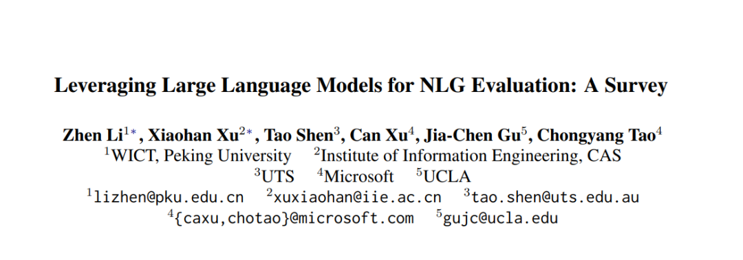 《大型语言模型自然语言生成评估》综述,图片,第1张