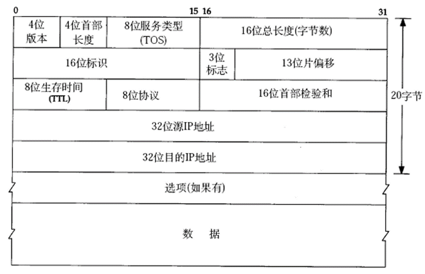 网络协议格式 | 以太网帧、ARP数据报、IP数据报、UDP数据报、TCP数据报,IP数据报格式,第5张