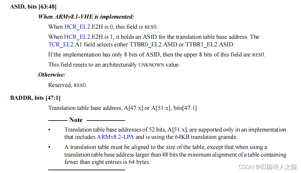 ARMv8 TTBRx寄存器,在这里插入图片描述,第5张