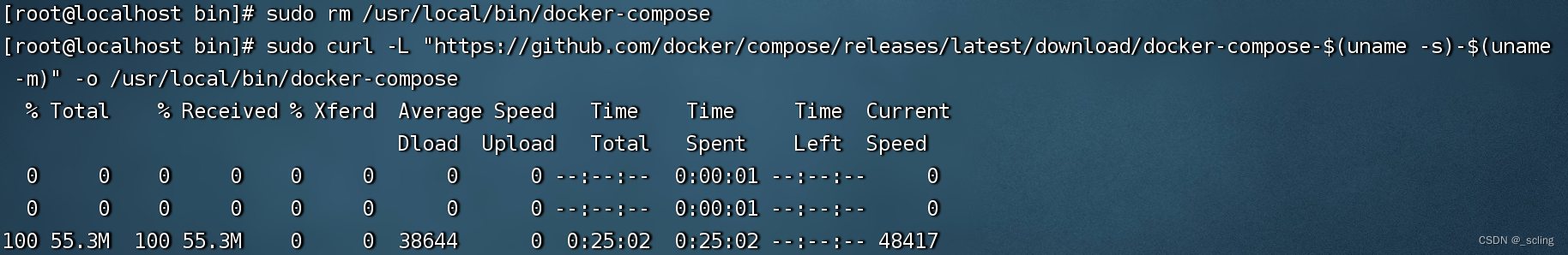 执行docker- compose命令遇到-bash: usrlocalbindocker-compose: 无法执行二进制文件 问题的一种解决方法,第3张