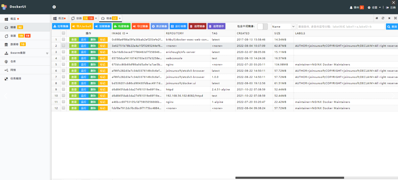 如何使用可视化管理工具DockerUI远程管理docker容器,f19d10e37e1fe2b35604faa14f7ee89,第3张