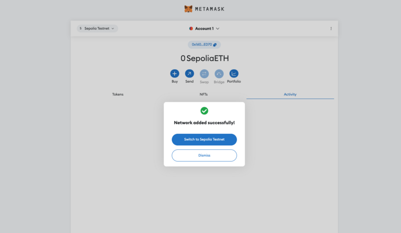 什么是 Sepolia 测试网以及如何从 Faucet 获取 Sepolia ETH,Sepolia 添加到 MetaMask,第17张