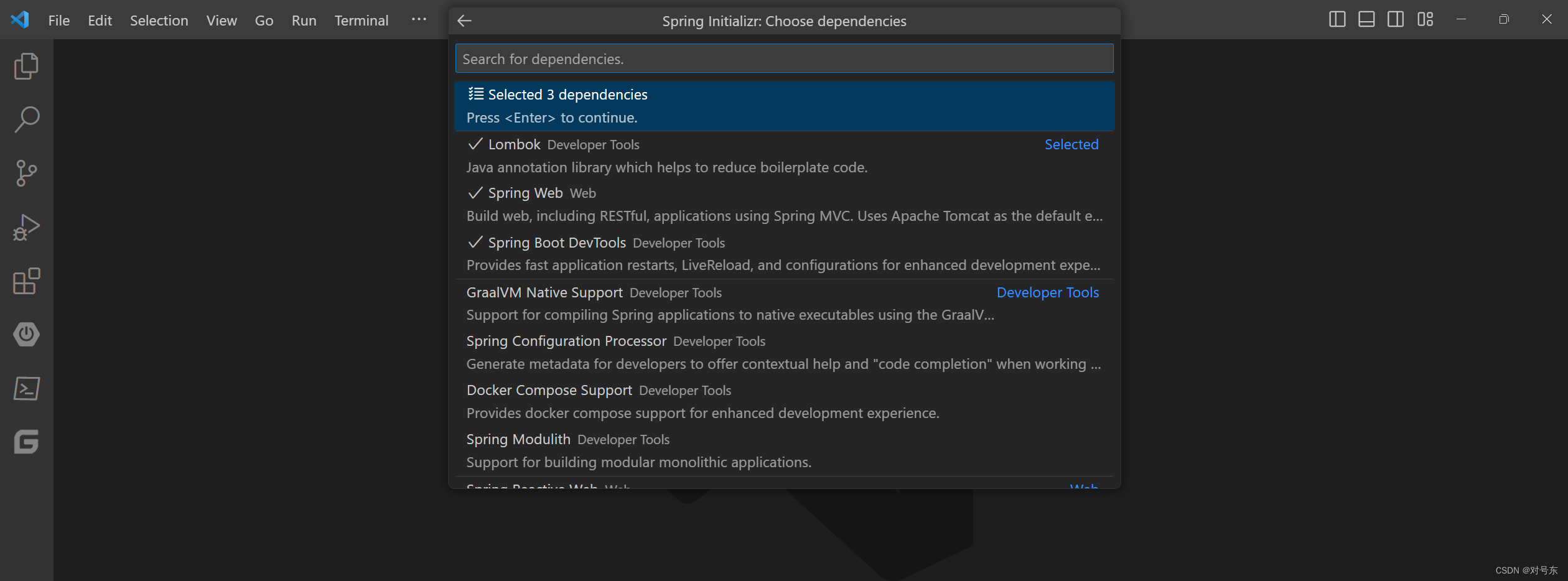 JAVA新实战1：使用vscode+gradle+openJDK21搭建java springboot3项目开发环境,第16张